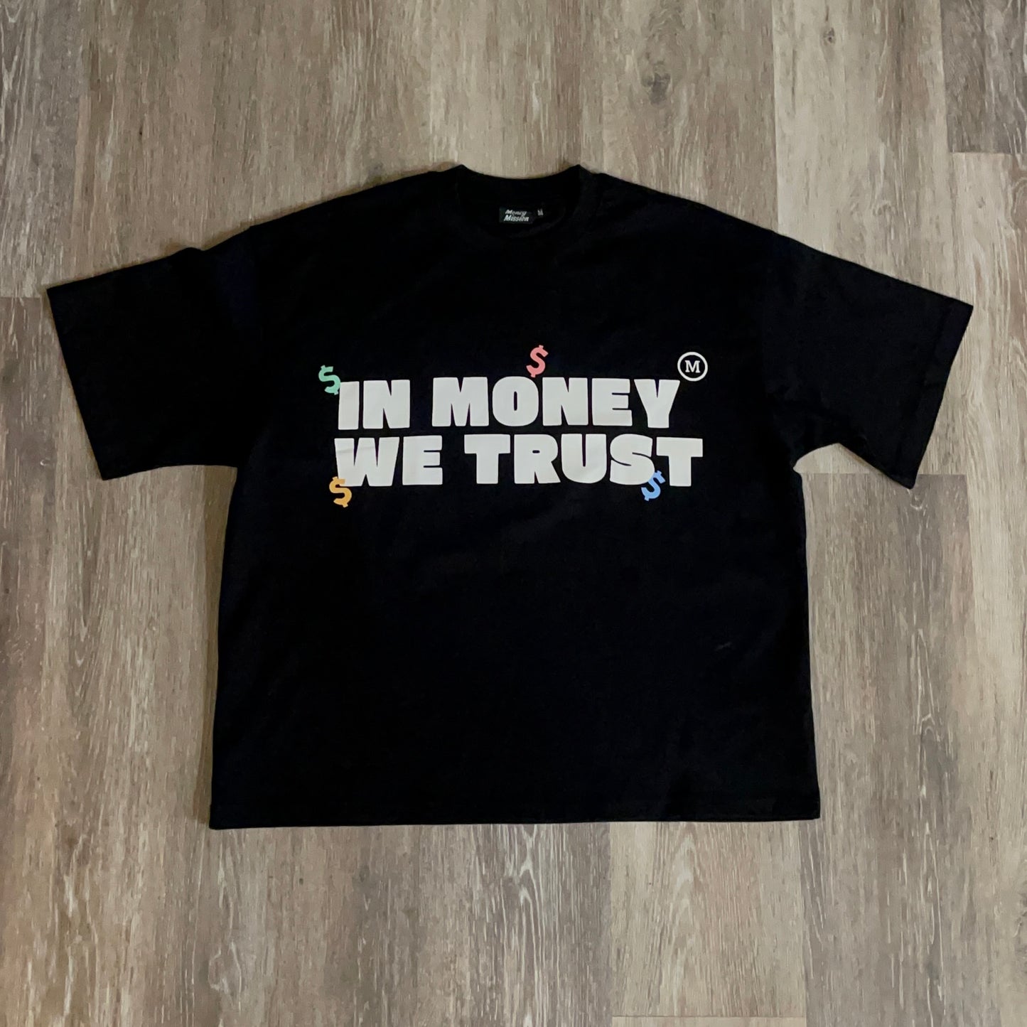 In Money We Trust Black Tee