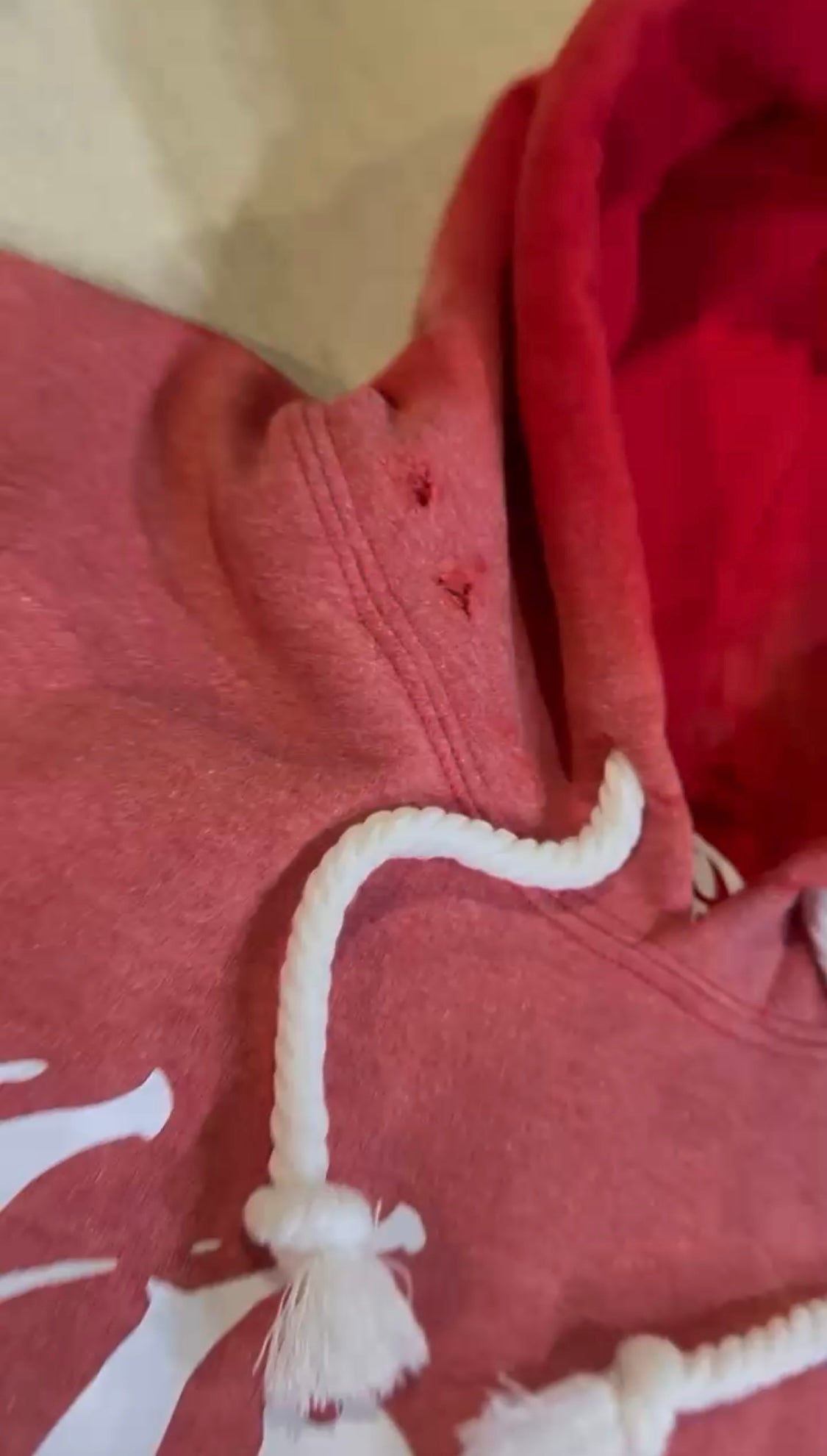 Red Members Only Hoodie