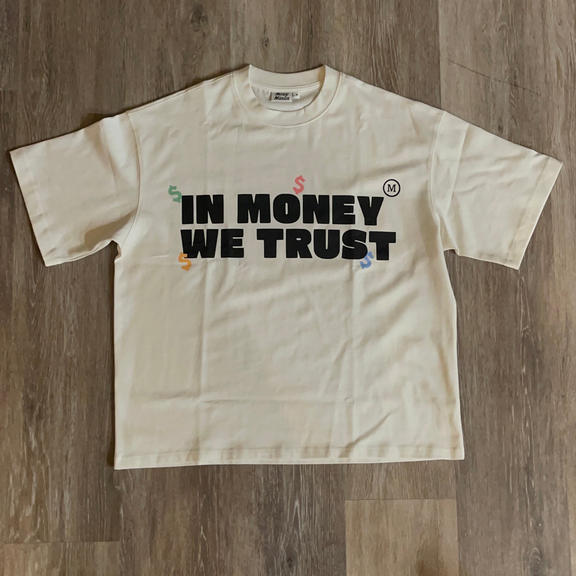 In Money We Trust White Tee