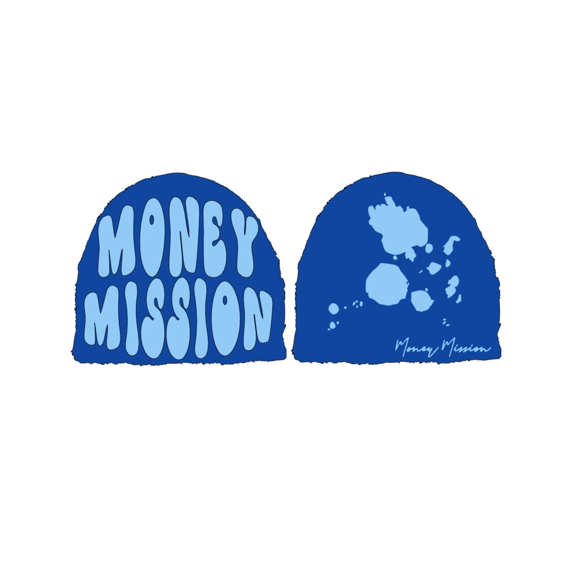 Ocean Blue Beanie